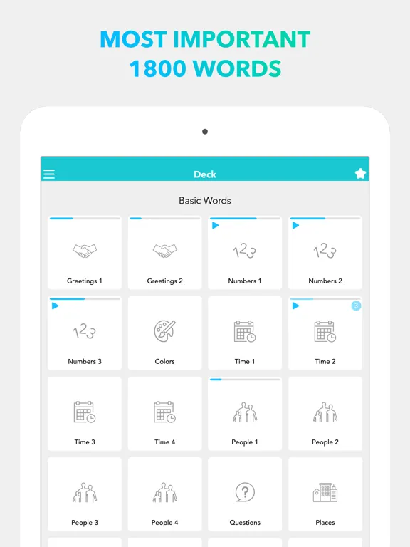 Audily French iPad  Screenshots