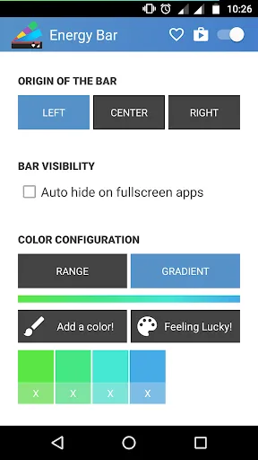 Capturas de pantalla de Energy Bar - A pulsating Batte