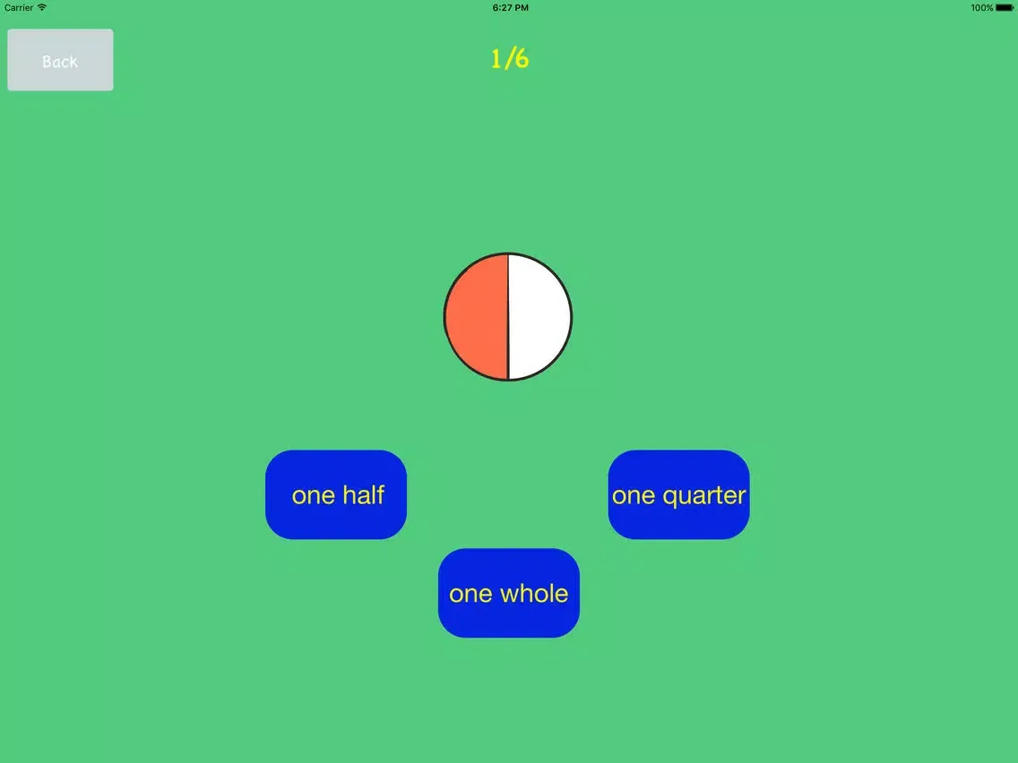 Your Fractions - Essential Math App for kids iPad 应用截图