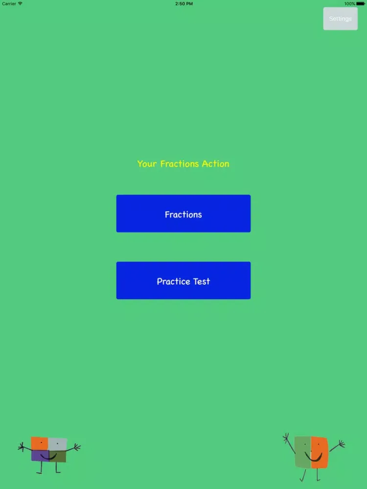 Your Fractions - Essential Math App for kids iPad 应用截图