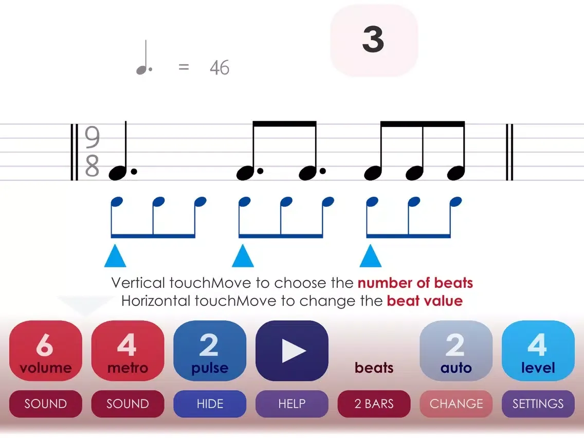 Capturas de pantalla de YouRhythm — Catch the Rhythm on the Fly iPad 