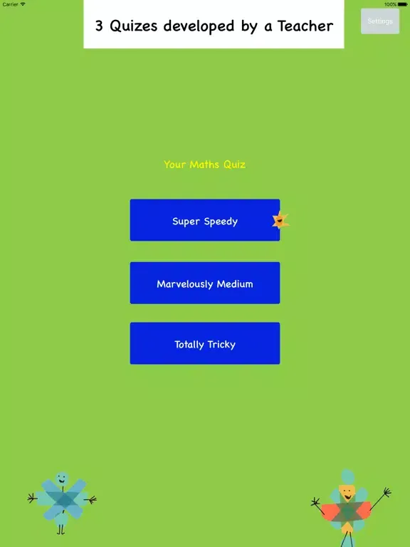 Your Math Quiz - Learning iPad 应用截图