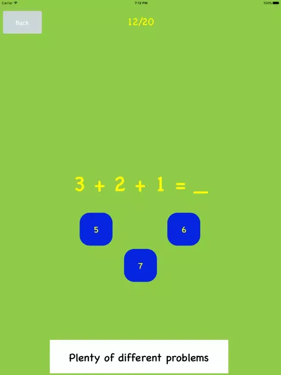 Your Math Quiz - Learning iPad 应用截图