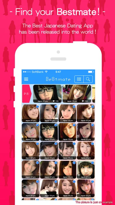 Screenshot di Bestmate - Chat & Dating in Japan