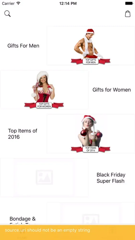 Capturas de tela do Kinky Toy Store
