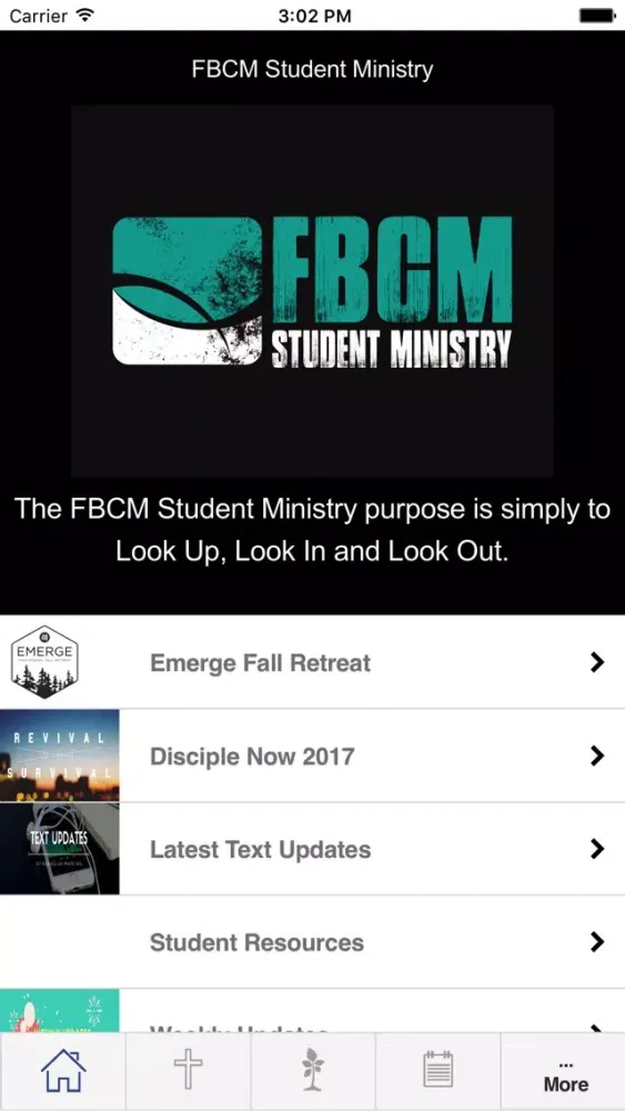 Tangkapan skrin FBC Meridianville Students