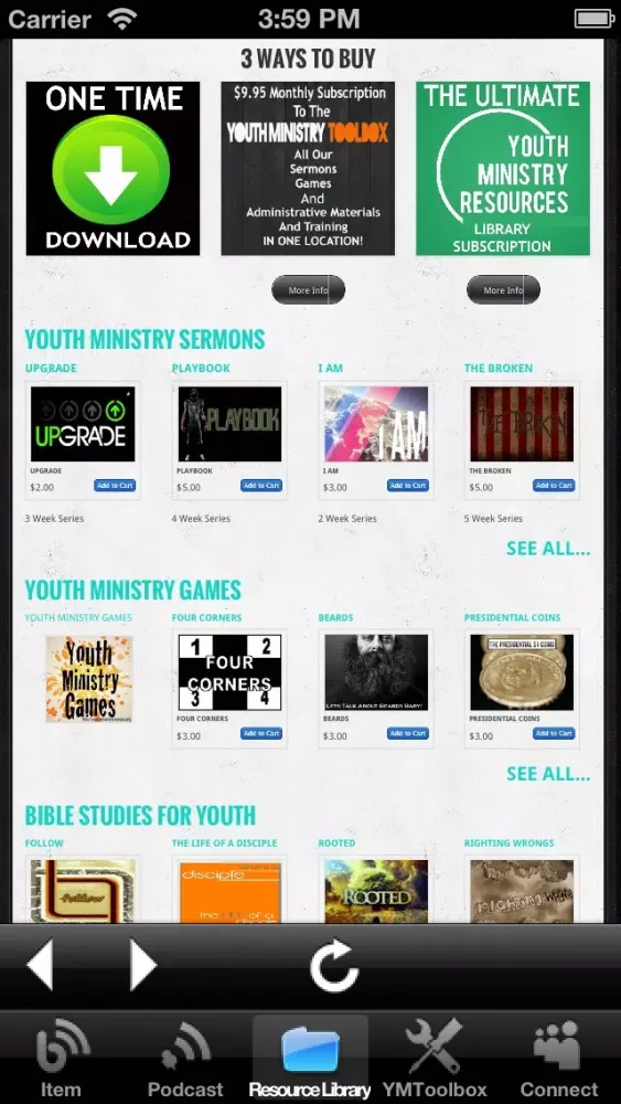 صور Youth Ministry Resources