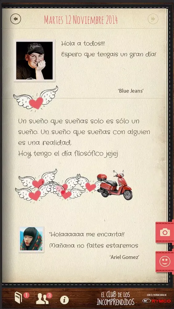 Mi Diario - El Club de los incomprendidos Screenshots