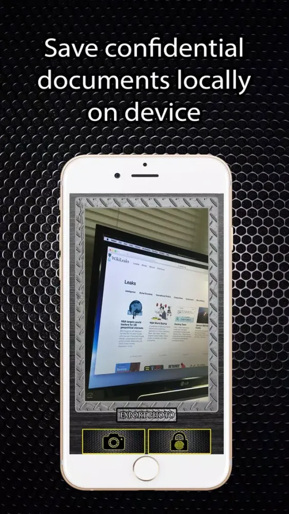 Captures d'écran de Secret Photo - FingerPrint And Password Protection