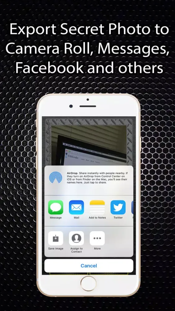Captures d'écran de Secret Photo - FingerPrint And Password Protection