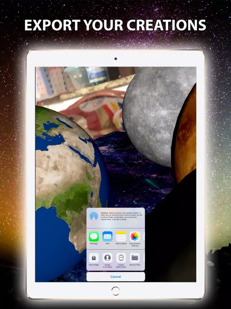 The Universe (AR) PRO iPad  スクリーンショット