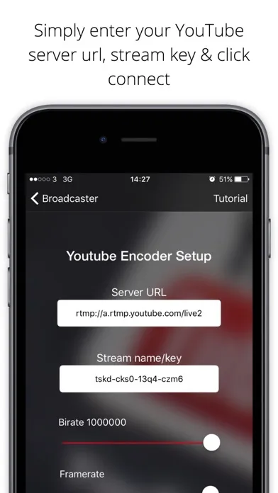 YT Streamer - Powerful Live Streaming Directly To YouTube 스크린샷