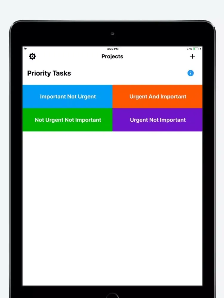 تصاویر Matrix To-Do - Priority Things iPad 