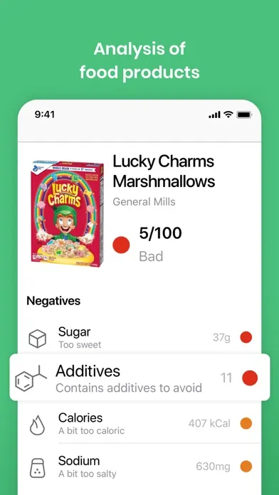 Yuka - Food & Cosmetic Scanner سکرین شاٹس