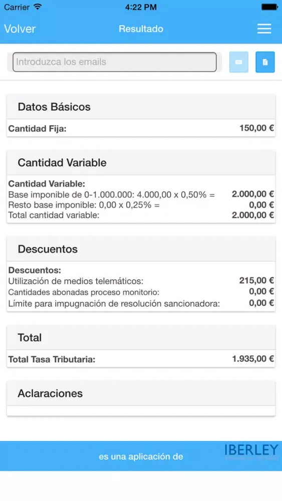 تصاویر Calculo de tasas judiciales