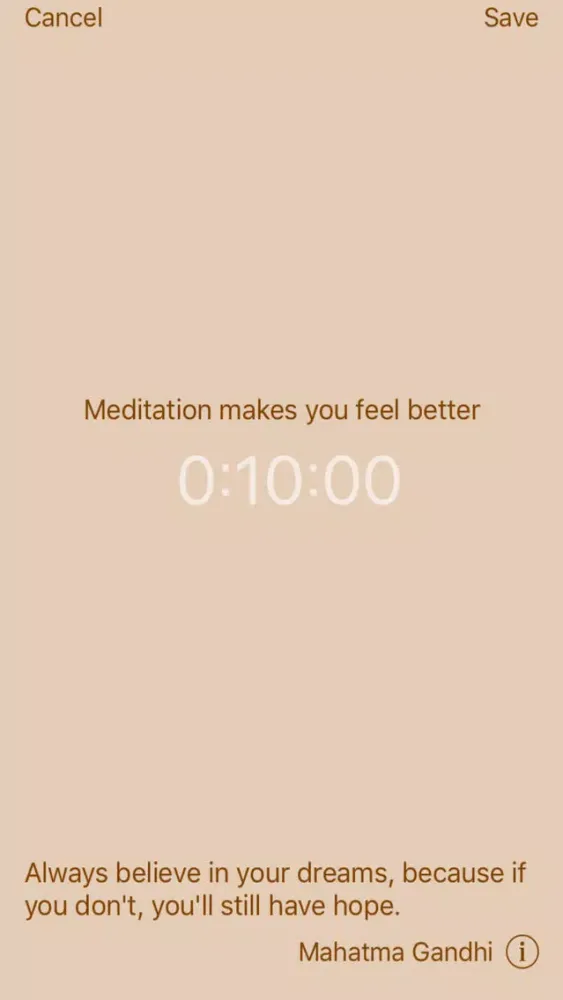 Meditator - Simple Meditation Timer Screenshots