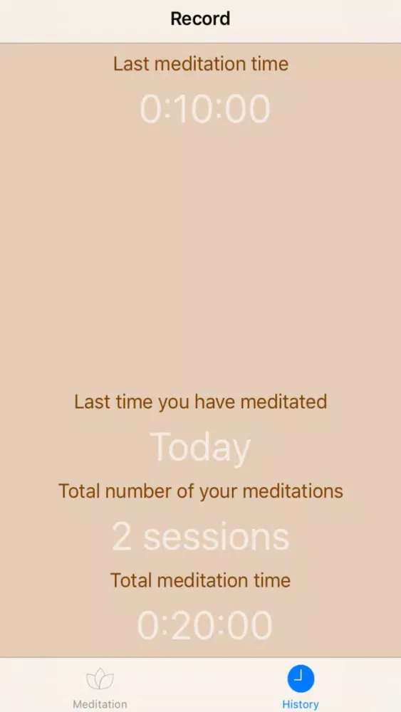 Meditator - Simple Meditation Timer Screenshots