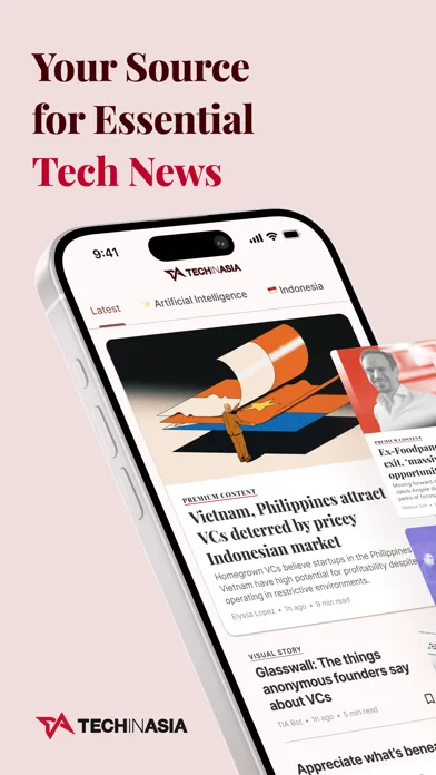 Tech in Asia: News & Analysis應用截圖