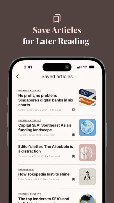 Tech in Asia: News & Analysis應用截圖