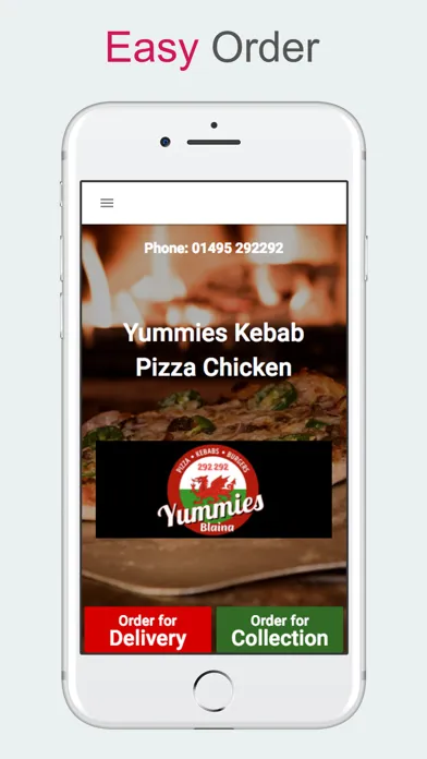 Tangkapan layar Yummies Kebab Pizza Chicken