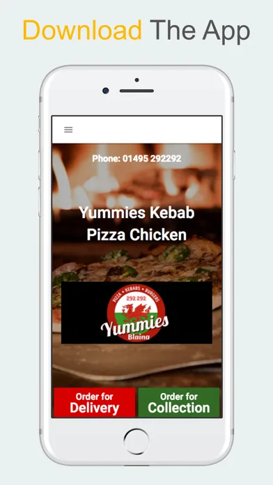 Tangkapan layar Yummies Kebab Pizza Chicken