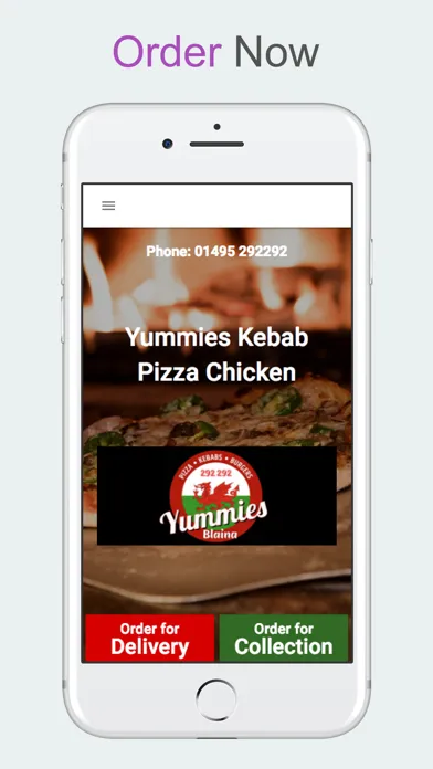 Tangkapan layar Yummies Kebab Pizza Chicken