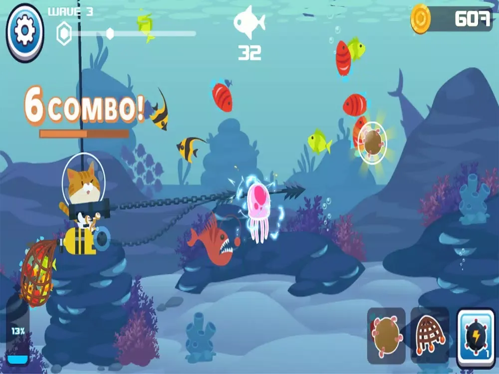 Cat Harpoon iPad  স্ক্রিনশট