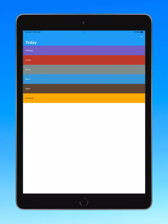 Today Note iPad  Ekran Görüntüleri