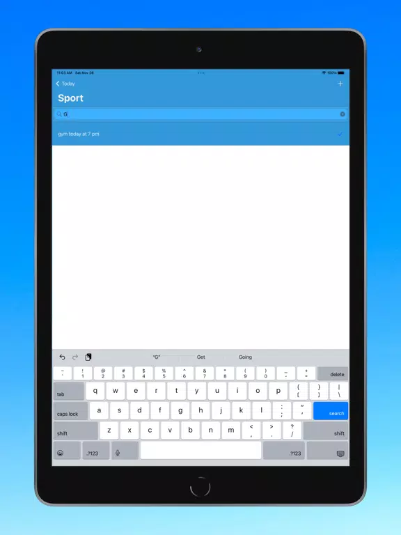 Today Note iPad  Ekran Görüntüleri