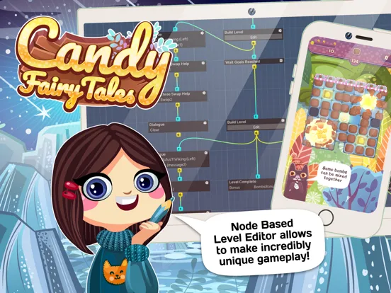 Candy Fairy Tales iPad  Ekran Görüntüleri