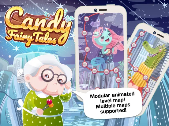 Candy Fairy Tales iPad  Ekran Görüntüleri