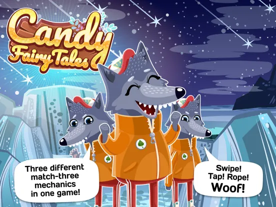 Candy Fairy Tales iPad  Ekran Görüntüleri