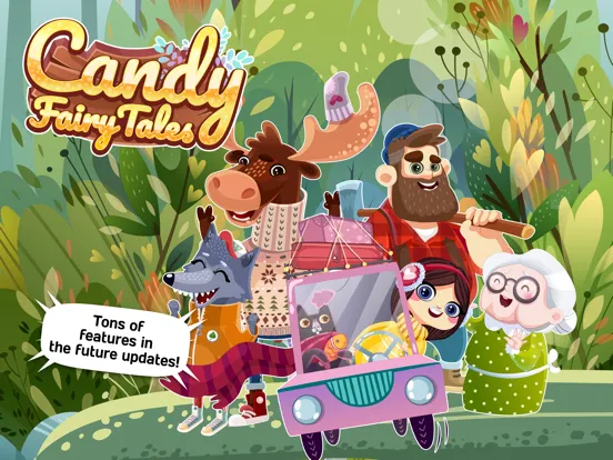 Candy Fairy Tales iPad  Ekran Görüntüleri