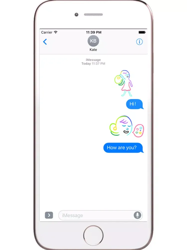kawaii sticker iPad  Ekran Görüntüleri