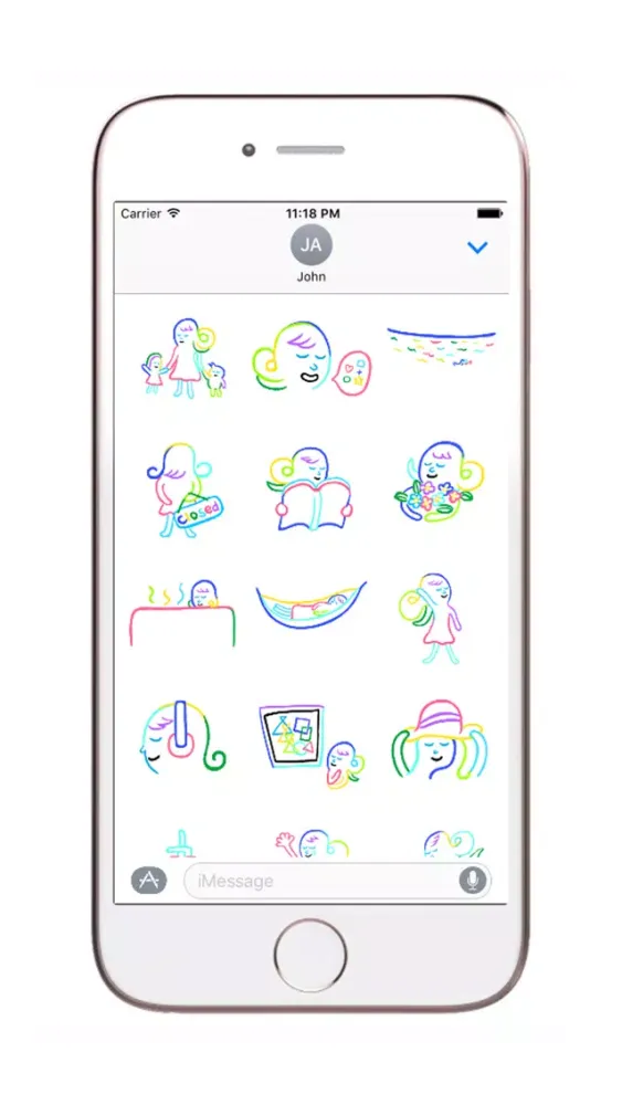 kawaii sticker Ekran Görüntüleri