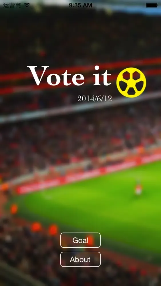 Ảnh chụp màn hình của Vote it