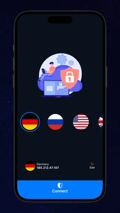 Captures d'écran de VPN Fast & Secure Easy VPN