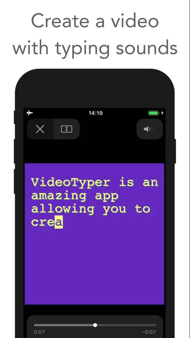 VideoTyper - Typing video Screenshots