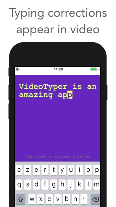 VideoTyper - Typing video Screenshots