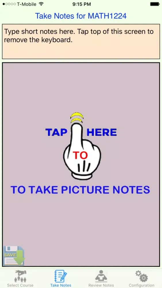 Class Notes Organizer Screenshots