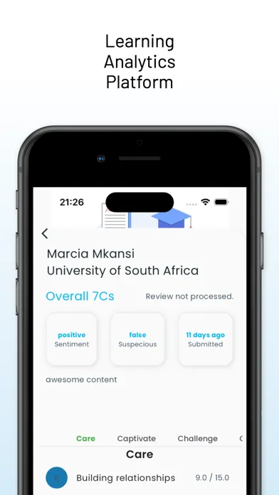 UNISA ARI Screenshots