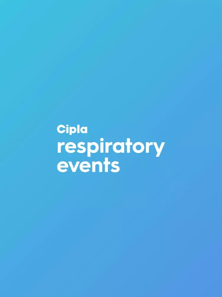 Capturas de pantalla de Cipla Respiratory Events iPad 
