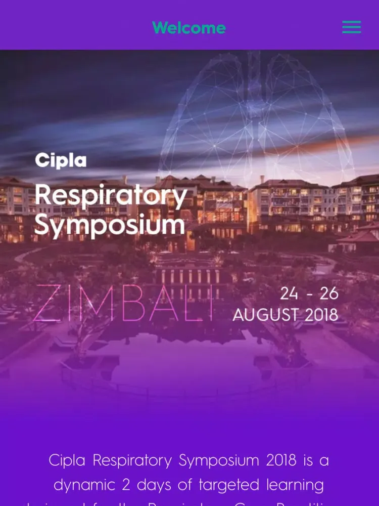 Capturas de pantalla de Cipla Respiratory Events iPad 