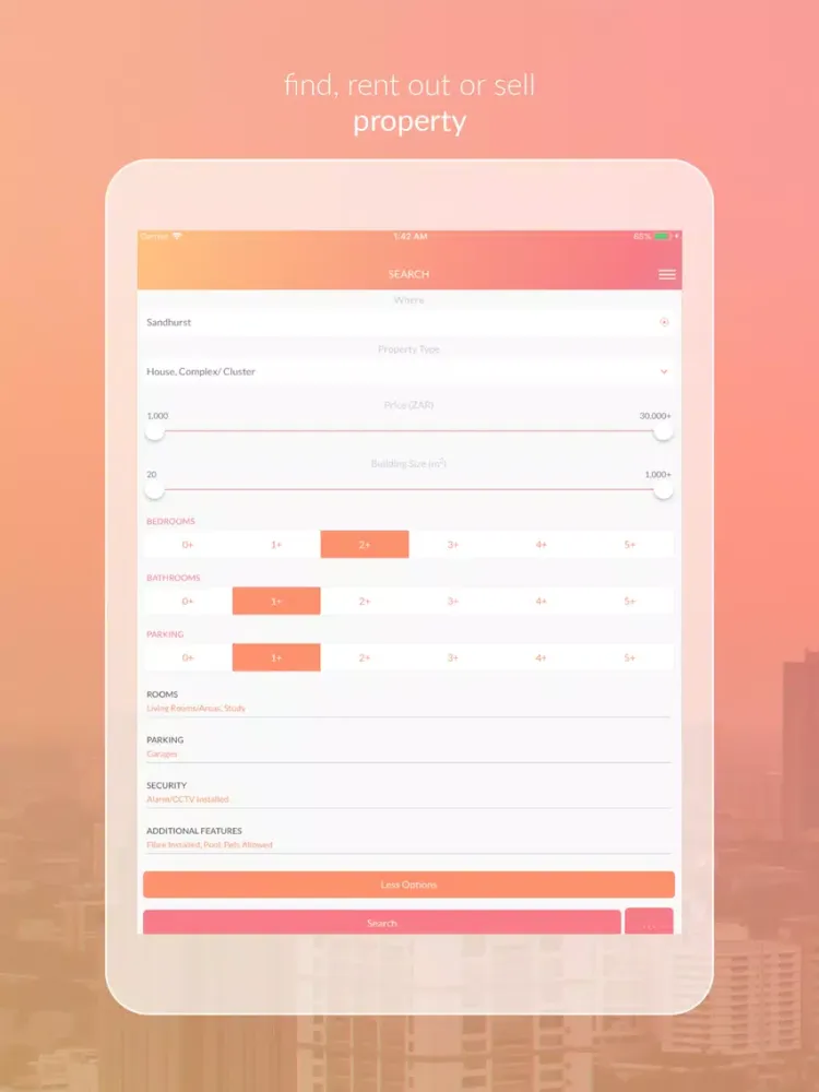 Abridge Property iPad  سکرین شاٹس