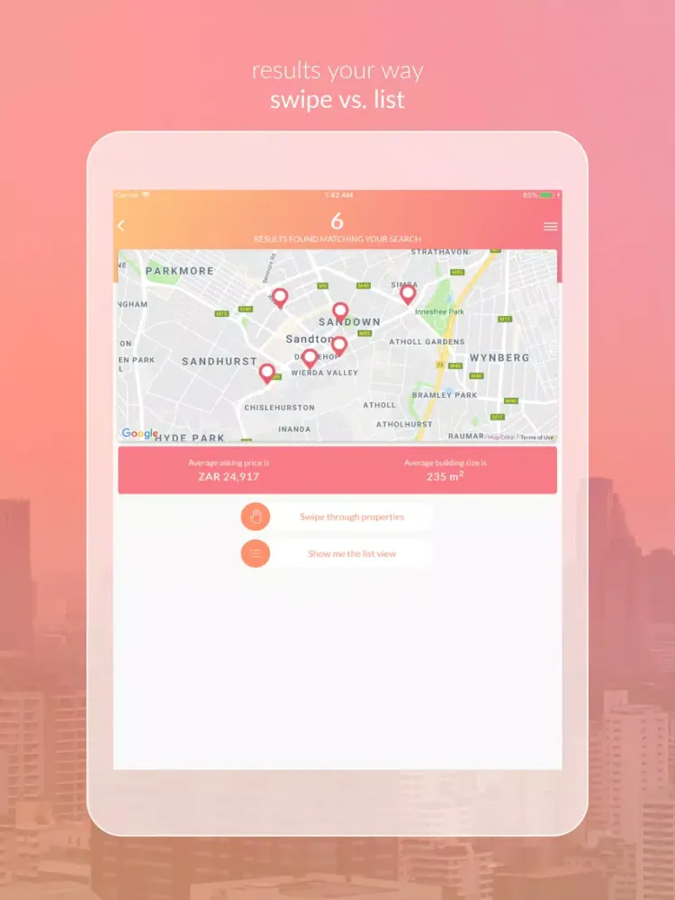 Abridge Property iPad  سکرین شاٹس
