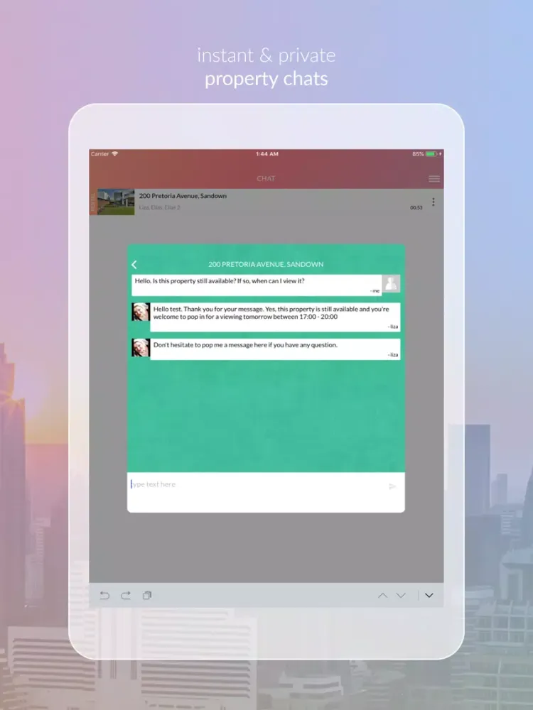 Abridge Property iPad  سکرین شاٹس