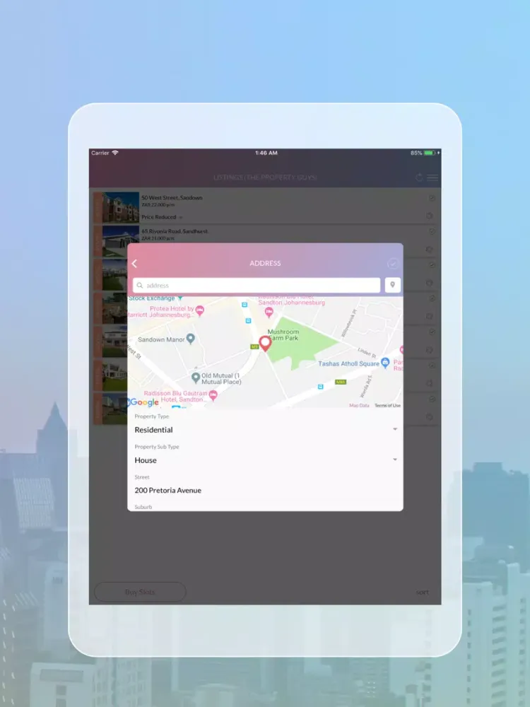 Abridge Property iPad  سکرین شاٹس