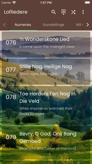 Advent Lofliedere Screenshots