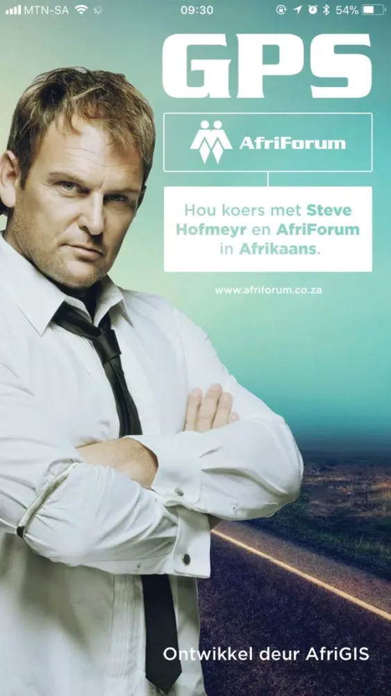 AfriForum GPS Screenshots