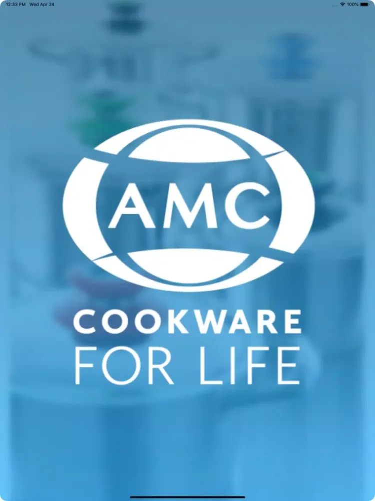 Tangkapan layar AMC Cookware SA Consultant App iPad 